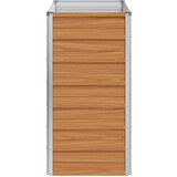  Povišena gredica - Vrtna gredica Svijetlosmeđa 100 x 40 x 77 cm | shoptok.hr