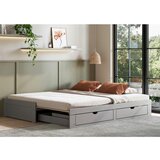 MID.YOU Raztegljiva Postelja Livio Ii, Siva, 90-180x200 | Shoptok.si