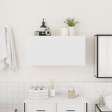  Kupaonski zidni ormarić bijeli 80x25x40 cm izrađeno drvo | Eponuda.com