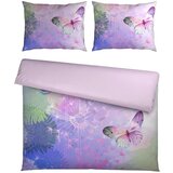 Esposa OBOJESTRANSKA POSTELJNINA 200/200 cm saten lila | Shoptok.si