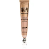 Rimmel London Multi-Tasker Wake Me Up puder in korektor za osvetlitev kože odtenek 45 Classic Ivory 20 ml