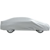 vidaXL Automobilska navlaka za limuzinu s trakama s kopčom srebrna XL | shoptok.hr