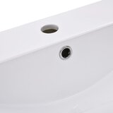  Ugradbeni umivaonik 91 x 39,5 x 18,5 cm keramički bijeli | shoptok.hr