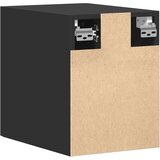  Zidni ormarić crni 30x42,5x40 cm od konstruiranog drva | shoptok.hr