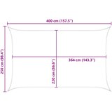  Jedro za sunce Svijetlo siva i bijela. 4 x 2,5 m | shoptok.hr
