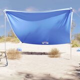 Nadstrešnica za plažu s pješčanim sidrima plava 304 x 300 cm | shoptok.hr