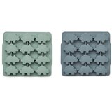 Liewood 2 dijelni set kalupa za led sonny hunter green/mustard | shoptok.hr