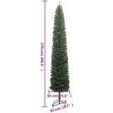  Usko božićno drvce sa stalkom 270 cm PVC | shoptok.hr