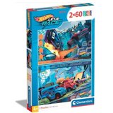 Clementoni puzzle 2x60 hot wheels ( CL24816 ) Cene