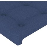  Uzglavlje s ušima plavi 83x16x118/128 cm od tkanine | shoptok.hr