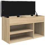  Klupa za cipele boja hrasta 82 x 32 x 45,5 cm konstruirano drvo | shoptok.hr
