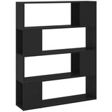 vidaXL ormarić za knjige / sobna pregrada crni 100 x 24 x 124 cm | shoptok.hr