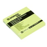 DONAU Samolepilni lističi , 76 mm x 76 mm, 100 lističev, rumeni | Shoptok.si