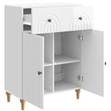  Kreveta Bijela visokog sjaja 66 x 34,5 x 90 cm | shoptok.hr