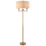 Endon 63620 - Podna lampa STANFORD 2xE14/40W/230V mesing/bež | Eponuda.com