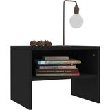  Nočne omarice 2 kosa črne 40x30x30 cm iverna plošča, (20623928) | Shoptok.si