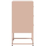  Noćni ormarići 2 kom ružičasti 36 x 39 x 78 cm čelični | Eponuda.com
