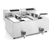  Digitalna friteza Profi Line sa slavinom -2x8L Cijene