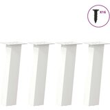  Noge stolića za kavu 4 kom bijele 30 cm čelik | shoptok.hr