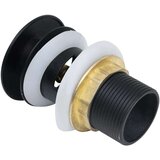 vidaXL Sifon s funkcijo proti prelivanju črn 6,4x6,4x9,1 cm | Shoptok.si