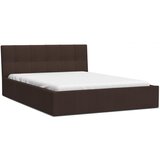 Molarem Home Tapecirani krevet RINO 140*200 smeđa tkanina Cijene