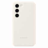 Samsung original torbica Clear View EF-ZS911CUE za Galaxy S23 5G - bel | Shoptok.si
