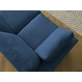 Bobochic Paris Plava kutna garnitura od samta Belair – | shoptok.hr