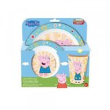 Peppa Pig Stor Trodelni Set Za Hranu Pepa Prase | ePonuda.com