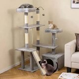 SUPERHOME Maca Lounge grebalica i penjalica za mačke 136cm Siva | Eponuda.com