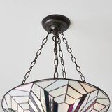  Endon 63936 - Luster na lancu Tiffany ASTORIA 3xE27/60W/230V Ø 48 cm | Eponuda.com