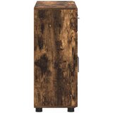  Kreveta s policom FLORIN Dimljeni hrast 88,5 x 30,5 x 73 cm | shoptok.hr