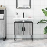Ormarić za umivaonik boja hrasta 60x33x60 cm konstruirano drvo | Eponuda.com