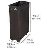 Wenko Črna košara za perilo Corno | Shoptok.si
