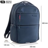 MiquelRius Ruksak za prijenosno računalo 2 odjeljka plavi 16" M 35x46x12cm 21L MR19565 | shoptok.hr