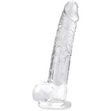 Loving Joy 2024 Dildo Loving Joy With Balls Clear 9'' | Shoptok.si