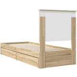  Krevet s od storage Sonoma hrast 75 x 190 cm Konstruirano drvo | shoptok.hr
