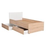Kalune Design KRY-792-SD-2 SonomoWhite Single Bedstead | Eponuda.com