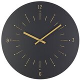 Eglo 425509 - Zidni sat TAKAHAGI na bateriju 1xAA, prečnik 30 cm, crne boje | Eponuda.com