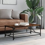 vidaXL Stolić za kavu boja hrasta 100 x 50 x 35 cm konstruirano drvo Cijene