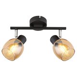 Mitea Lighting M195120 crna+braon spot lampa 2xE14 40W Cene