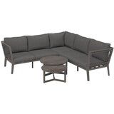 Bessagi Garden Lounge Garnitura Malou, Temno Siva | Shoptok.si