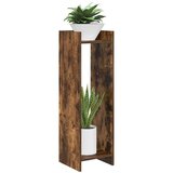  Stalak za biljke s policom Dimljeni Hrast 30 x 30 x 100 cm | shoptok.hr