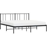  Metalni okvir za krevet s uzglavljem crni 183x213 cm | Eponuda.com
