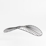  Brilagi - LED plafonski luster CERIA WIRE 1xE27/40W/230V 40x56 cm crna/hrast | Eponuda.com