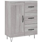 Maison Chic Komoda - Predalnik siva sonoma 69,5x34x90 cm inženirski les, (21717948) | Shoptok.si