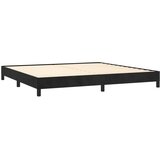  Okvir za krevet bez madraca crni 200x200 cm baršunasti | shoptok.hr
