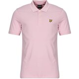 Lyle & Scott Polo majice kratki rokavi Plain Polo Shirt Rožnata | Shoptok.si