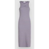 O'neill Jess Midi Rib Dress purple yarn dye stripe Cene