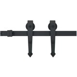  Klizna vrata s priborom za montažu 80 x 210 cm masivna borovina | shoptok.hr