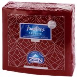 Zen familiare salvete 50/1 bordo 1sl 33X33 Cene